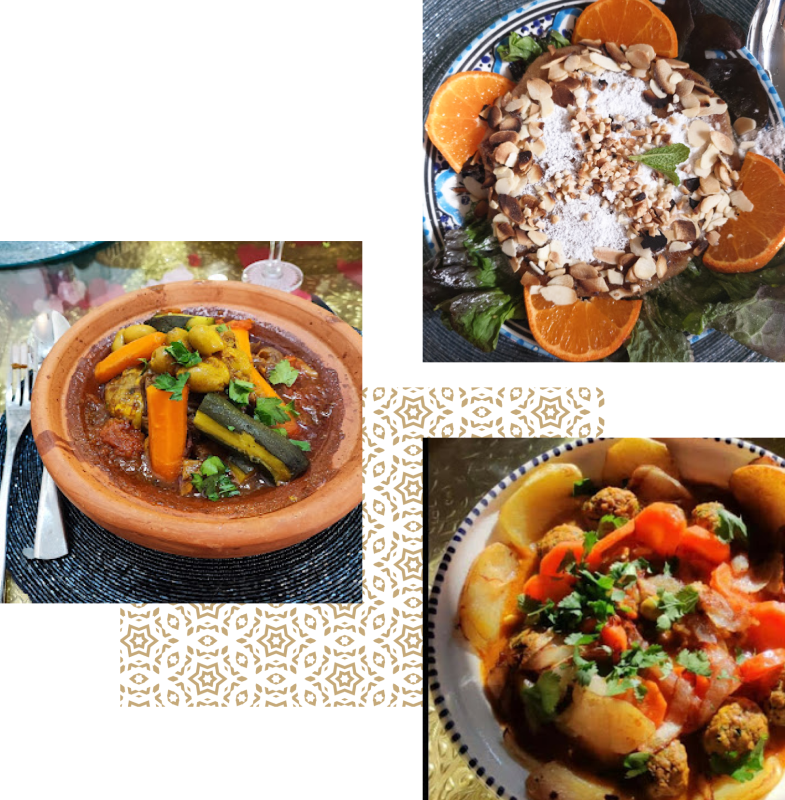 Le restaurant - Une Escale à Marrakech - Miramas - meilleur restaurant MIRAMAS